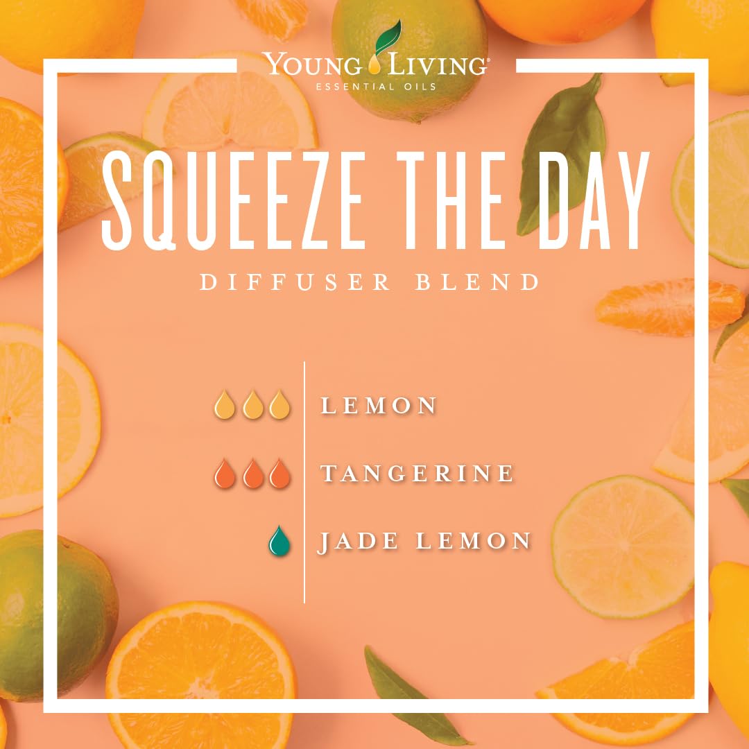 Young Living Tangerine: frasco con tapa de seguridad para uso diario.
