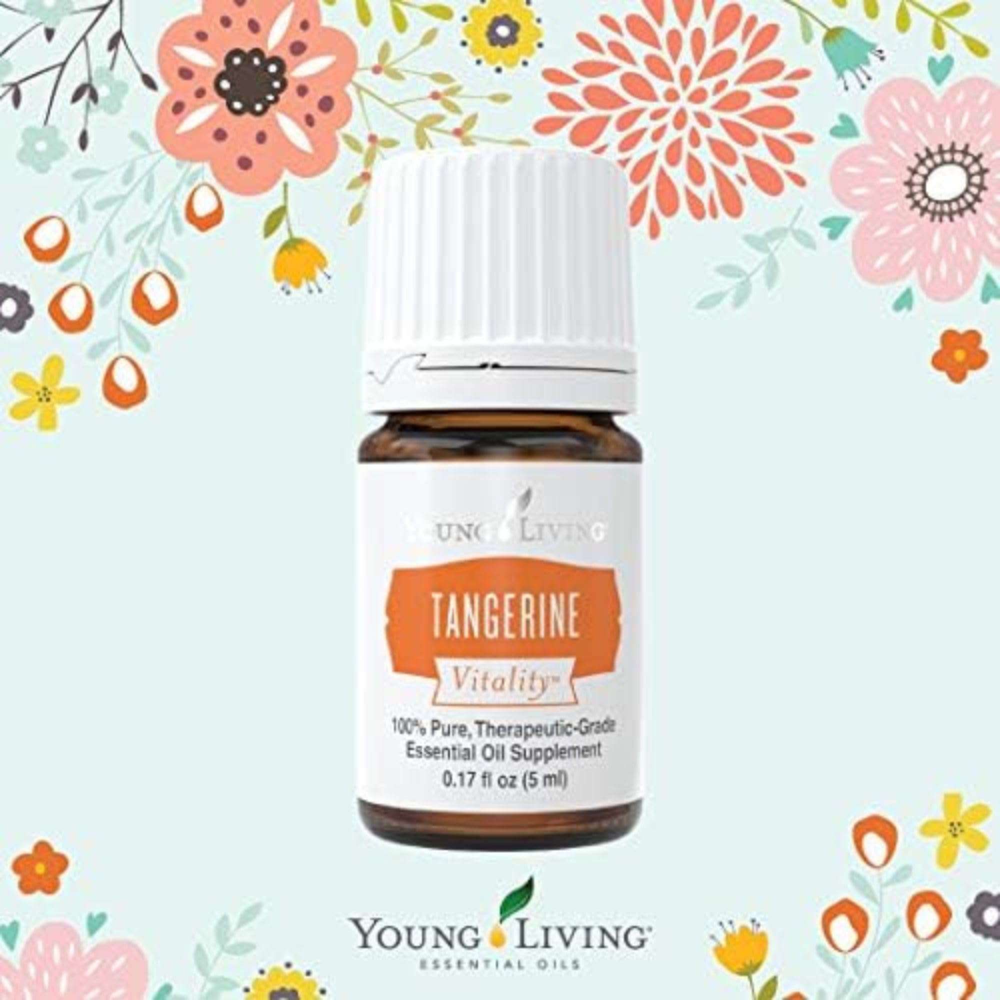 Young Living Tangerine Vitality, aroma cítrico intenso para momentos de relajación