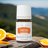 Young Living Tangerine Vitality, botella de 5 ml ideal para añadir sabor a bebidas