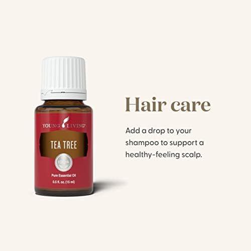 Young Living Tea Tree en difusor para un aroma fresco en el hogar.