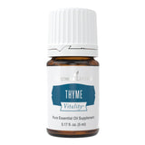 Young Living Thyme Vitality, frasco de 5 ml para cocinar
