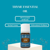 Young Living Tomillo, difusor con aroma herbal que inspira tranquilidad.