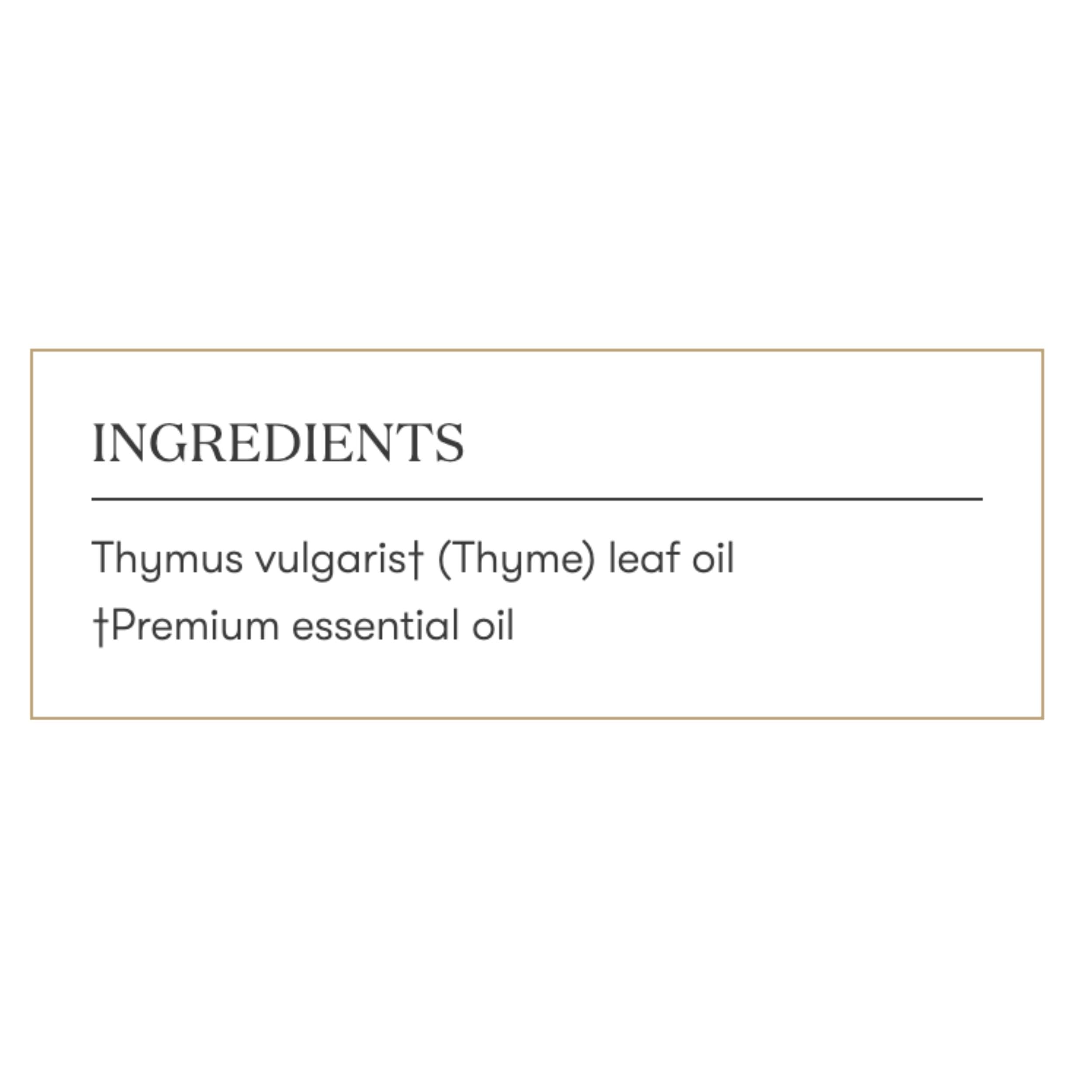 Young Living Tomillo, notas herbales para recetas sabrosas.