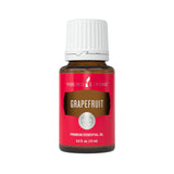  Young Living toronja, aceite esencial, etiqueta detallada para aroma fresco.