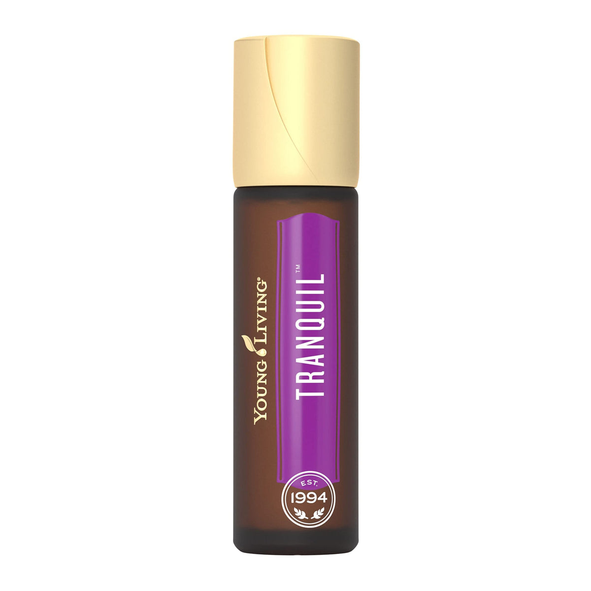Tranquil Roll-On Young Living: botella enfocada para relajación suave