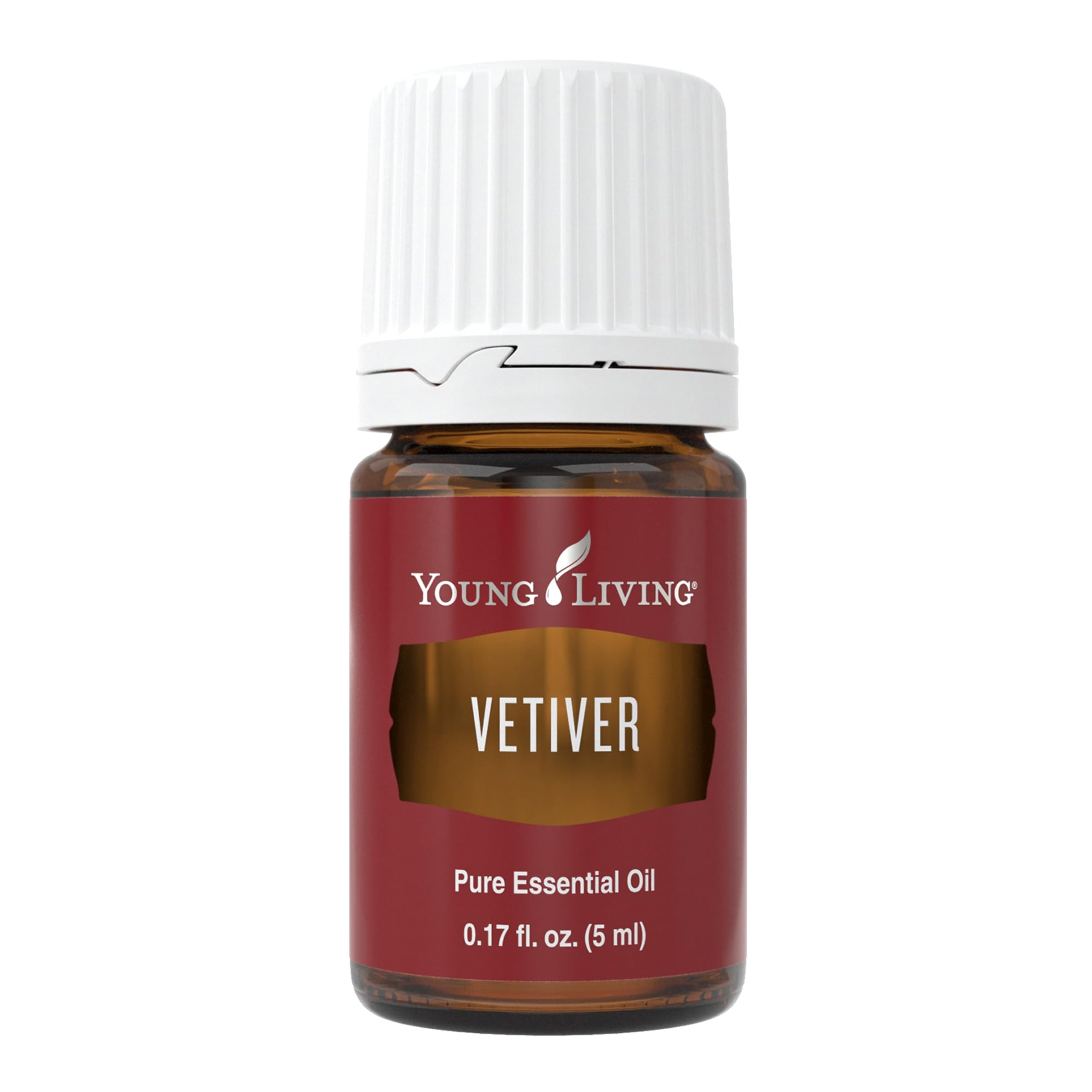Young Living Vetiver, frasco de 5 ml con aroma terroso para calma