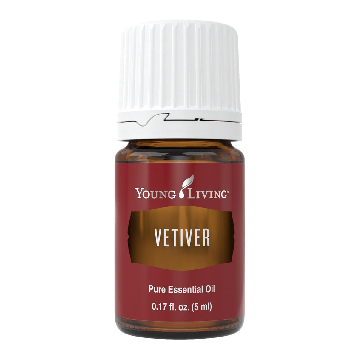 Young Living Vetiver, frasco de 5 ml con aroma terroso para calma