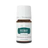 Aceite esencial de romero Vitality de Young Living, aroma intenso para cocinar y sazonar