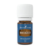 Young Living Wintergreen: aceite esencial en frasco de 5ml para aromaterapia en casa