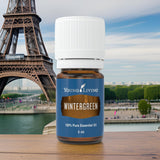 Ambiente hogareño aromatizado con Wintergreen para aromaterapia diaria