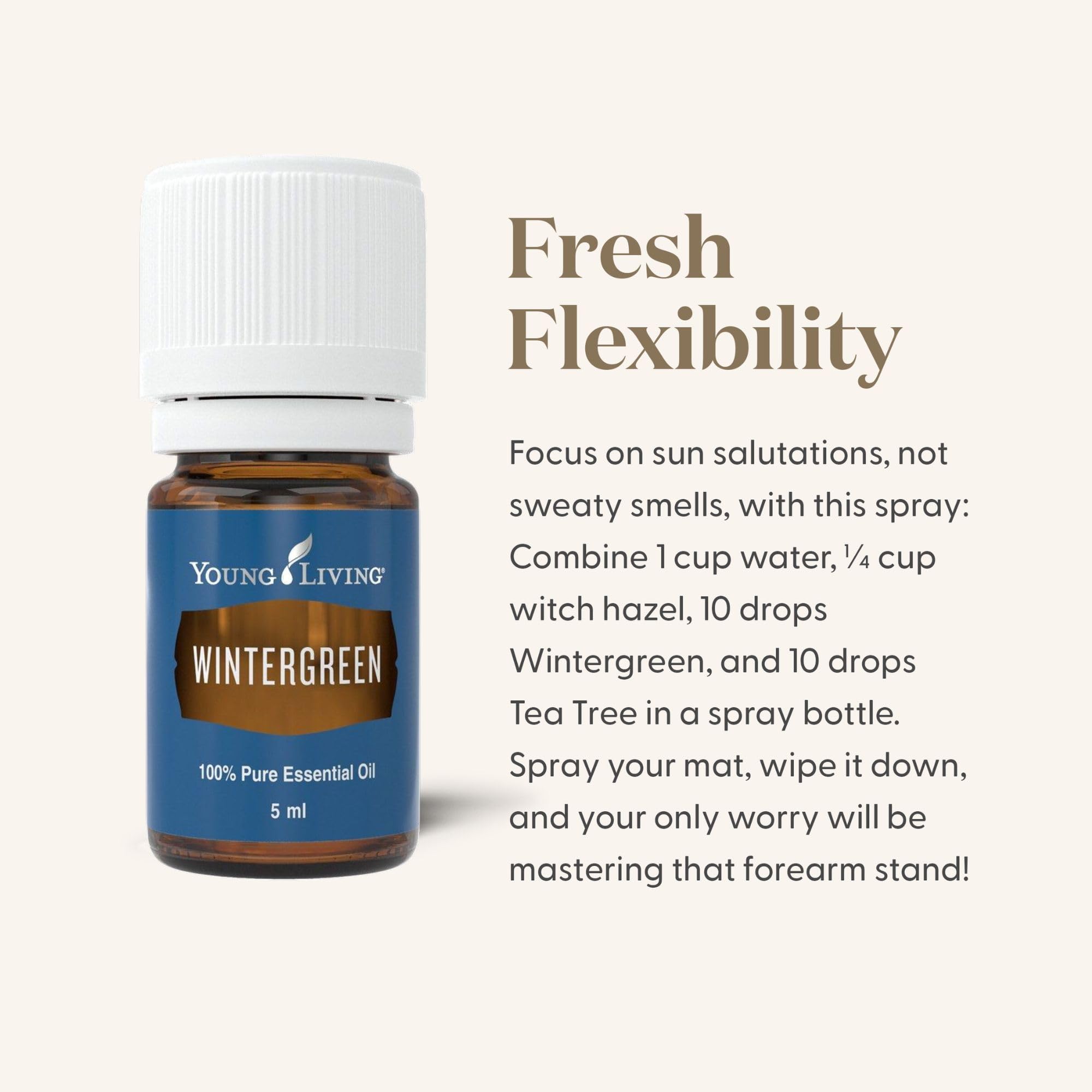 Aplicación tópica de Wintergreen diluido para cuidado de la piel