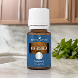 Young Living Wintergreen, etiqueta vegana y sin gluten para un cuidado natural