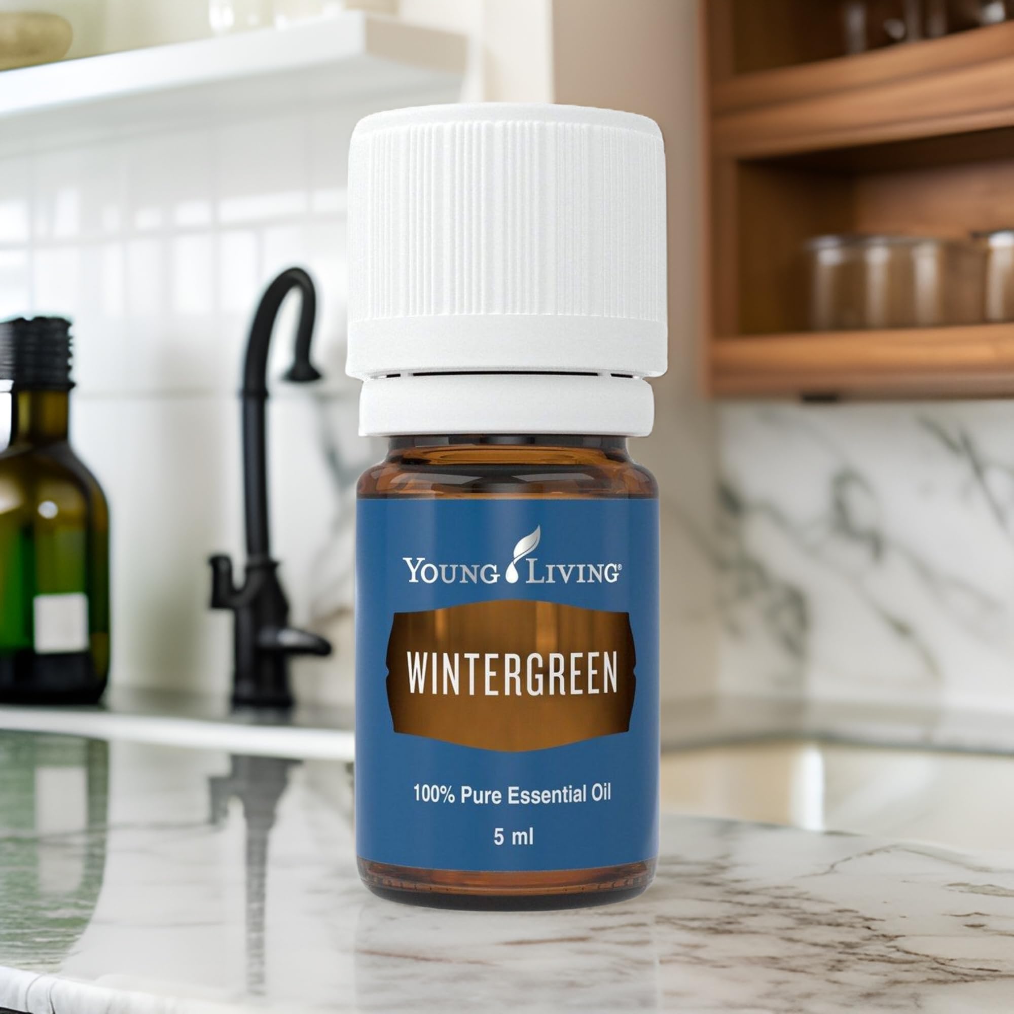 Masaje relajante con Wintergreen y aceite portador