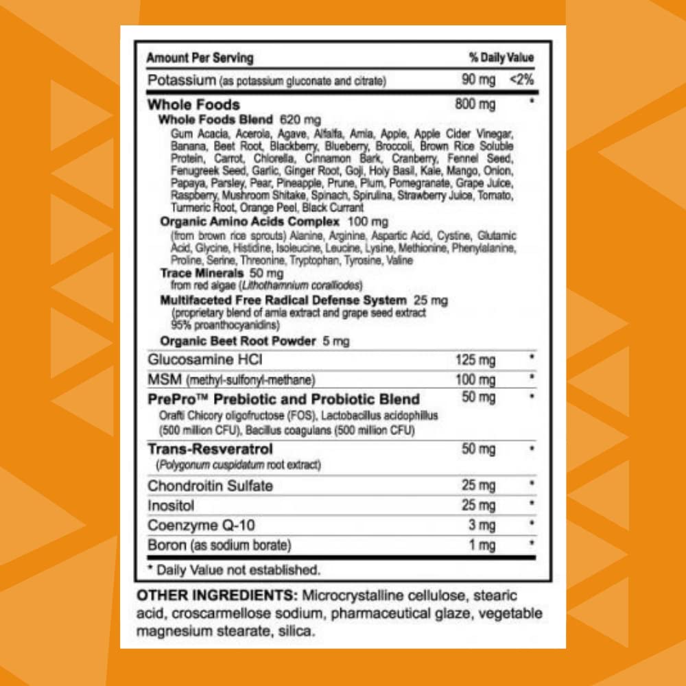 Youngevity Beyond Tangy Tangerine 2.0: tabletas sobre fondo claro para energía diaria.