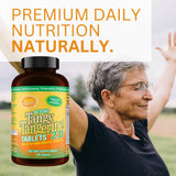 Youngevity Beyond Tangy Tangerine 2.0: toma diaria con agua para bienestar general.