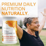 Youngevity BTT 2.5 etiqueta, información clara de ingredientes naturales