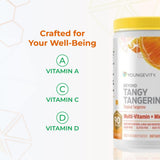 Youngevity BTT25 copa con frutas, sugerencia de consumo diario.