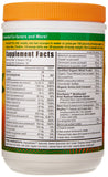 Youngevity Más Allá de la Naranja Ácida 2.0 etiqueta clara con información de nutrientes