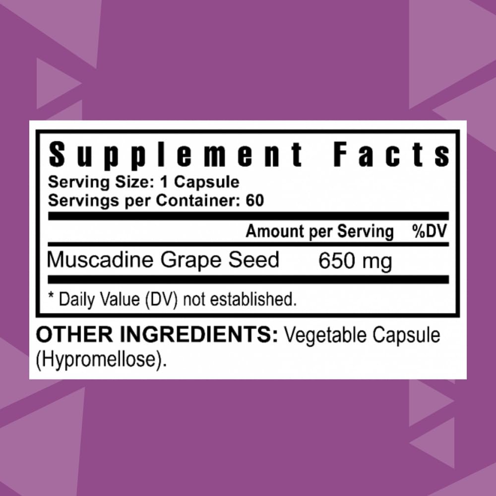 Youngevity Muscadine Seed botella: dosis conveniente para uso diario y estilo de vida activo.