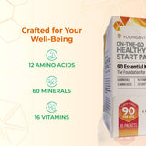 Youngevity tabletas-sabor-citrico acompañan la ingesta diaria con sabor agradable.