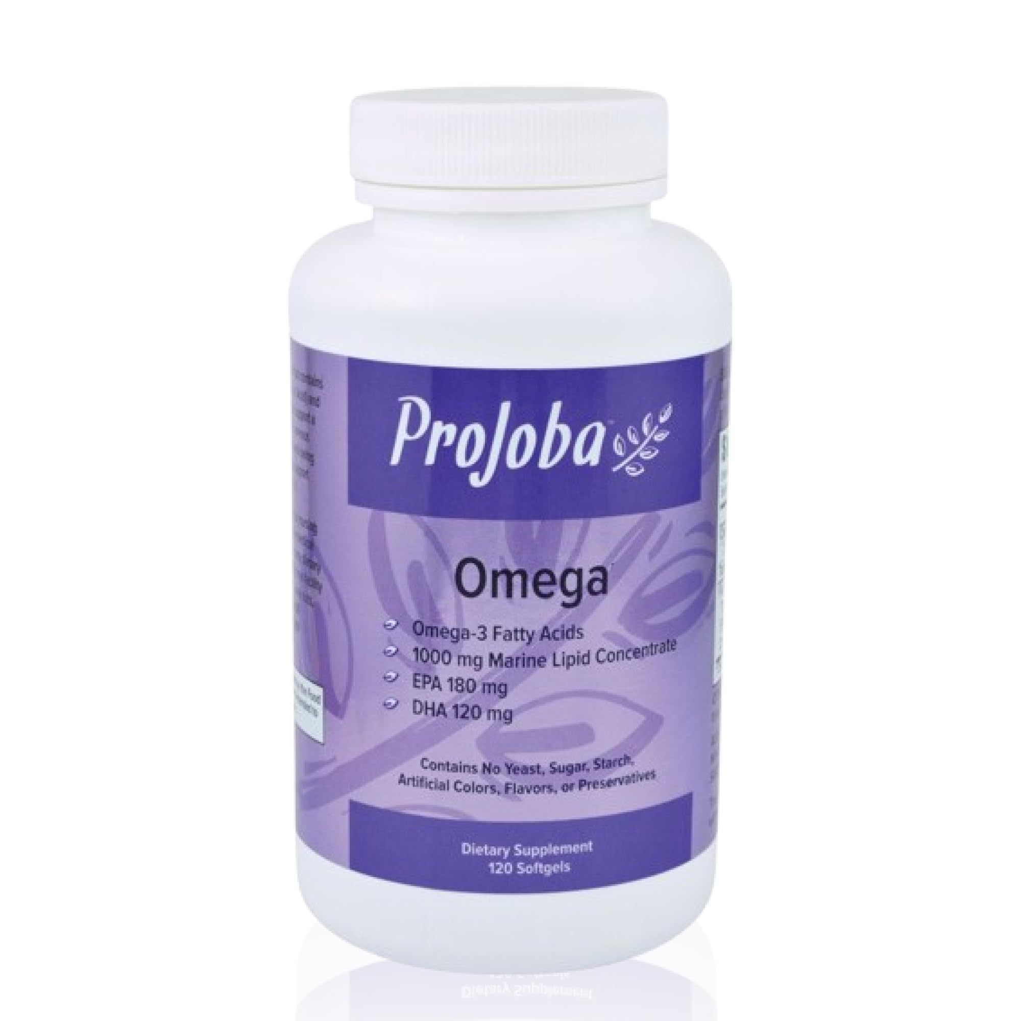 Youngevity Projoba Omega en bote de 1000 mg, uso diario.