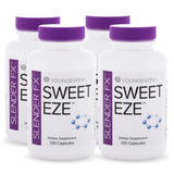 Cápsulas de Youngevity Slender FX Sweet EZE en botella para consumo diario.