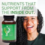Youngevity Ultimate Daily Classic en estante, presentación ordenada para el hogar.