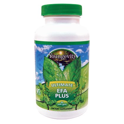 Cápsulas suaves de Youngevity Ultimate EFA Plus para apoyar el corazón y la claridad mental