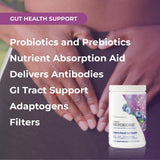 Youngevity Ultimate Microbiome: polvo de huevo hiperínmune para balance inmunitario intestinal.