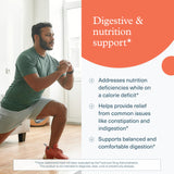 Empaque abierto de Youtheory 2X Action Probiotic muestra cápsulas fáciles de tomar.
