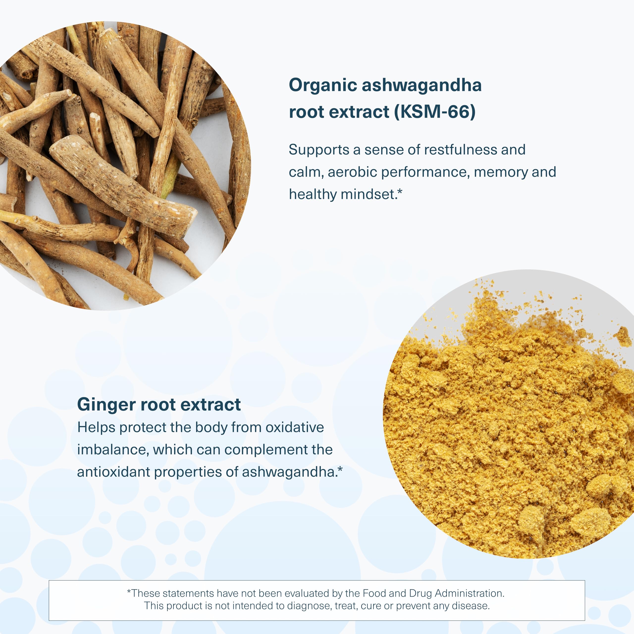Youtheory Ashwagandha, etiqueta organica, ingredientes certificados