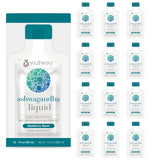 Youtheory Ashwagandha Líquido en envase para uso diario y energía potencial.