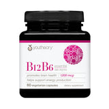 Youtheory B12B6 frasco con dosis diaria para energía sostenida
