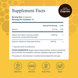 Youtheory Cognizin, ingrediente clave, presente para soporte cognitivo potencial.