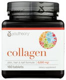 Youtheory Colágeno 6000 mg pastillas huesos soporte óseo.
