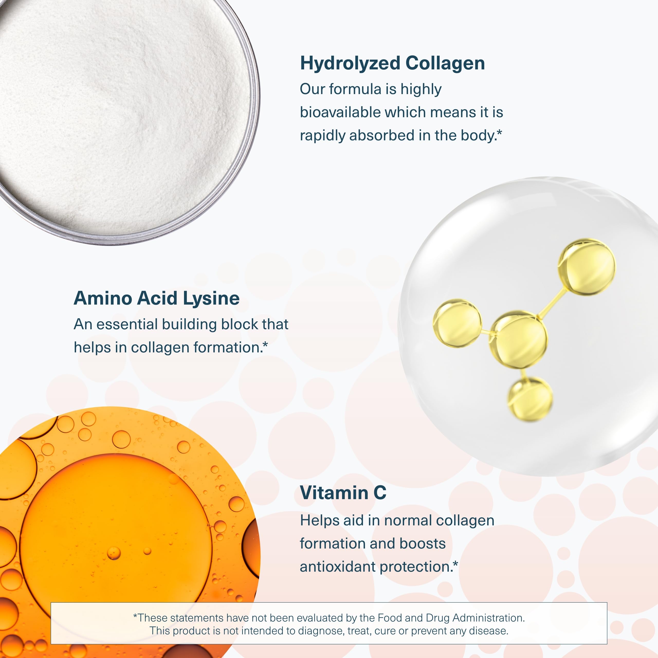 Youtheory Colágeno 6000 mg vitamina C para piel y uñas sanas.