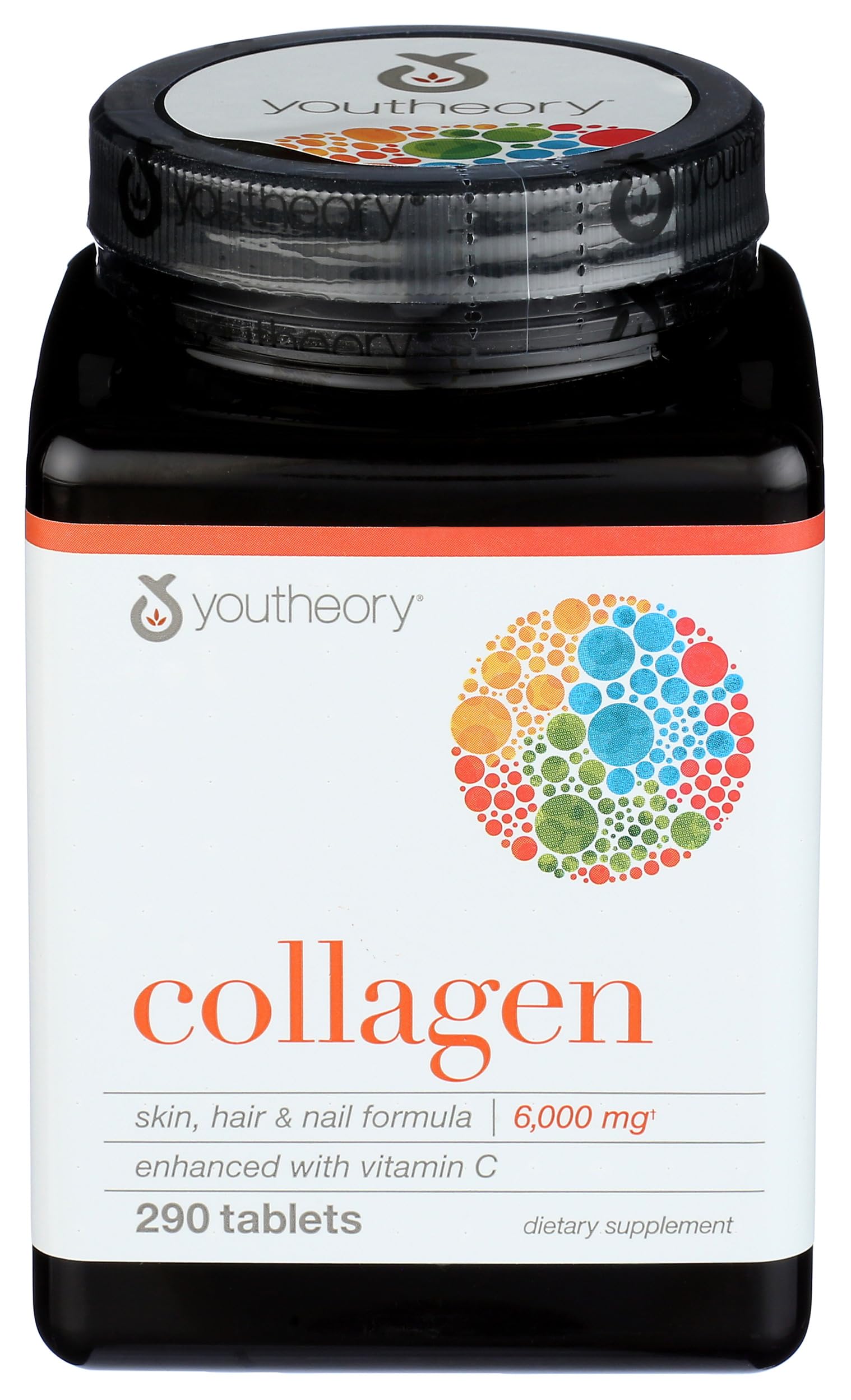 Youtheory Colágeno Avanzado 1-2-3 en botella para uso diario