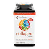 Youtheory Colágeno + Biotina, tabletas para cabello y uñas saludables