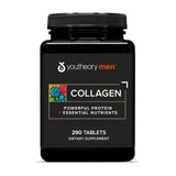 Youtheory Colágeno para Hombres, frasco de 5,000 mg, apoyo a articulaciones.