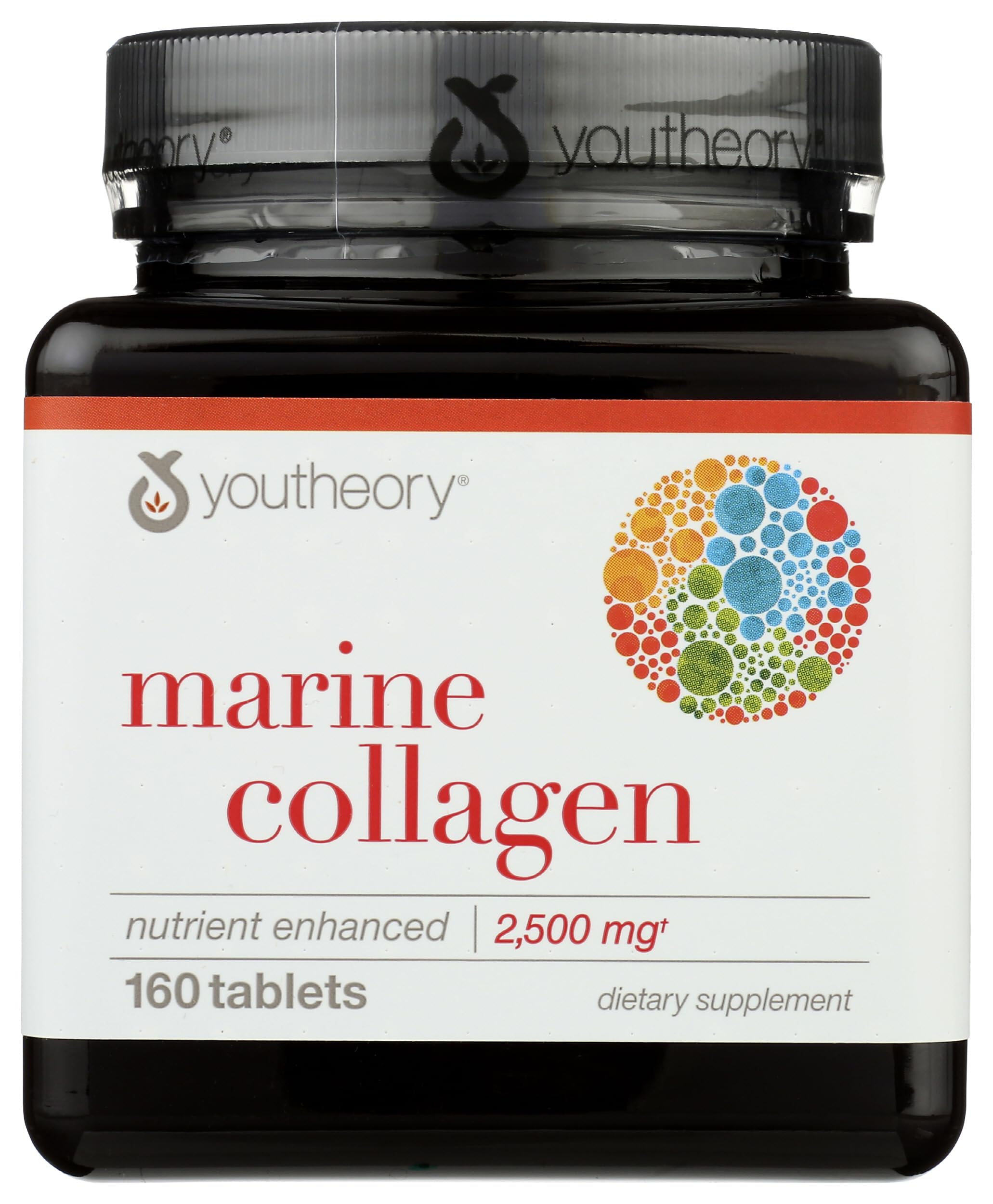 Youtheory colageno marino altamente absorbible para digestibilidad.