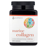 Youtheory colágeno marino tabletas en bote para piel radiante