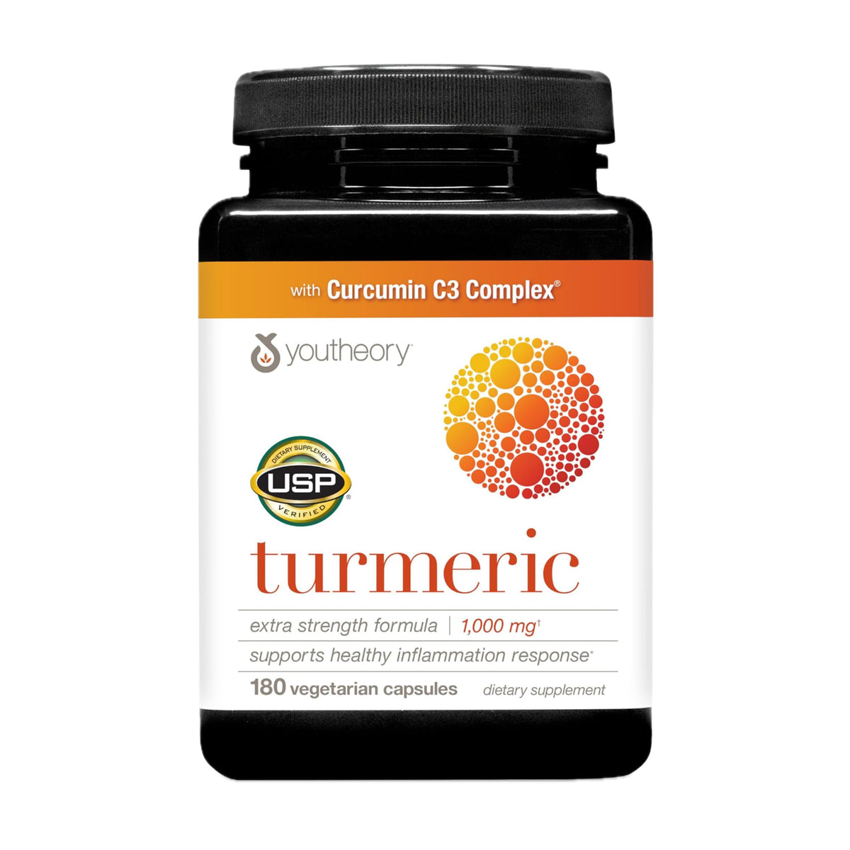 Youtheory cúrcuma Extra Strength: cápsulas para apoyar la movilidad.
