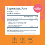 Youtheory Daily Fat Burner: botella trasera, etiqueta con ingredientes clave