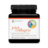 Youtheory Joint Collagen en envase con cápsulas vegetarianas para movilidad potencial.