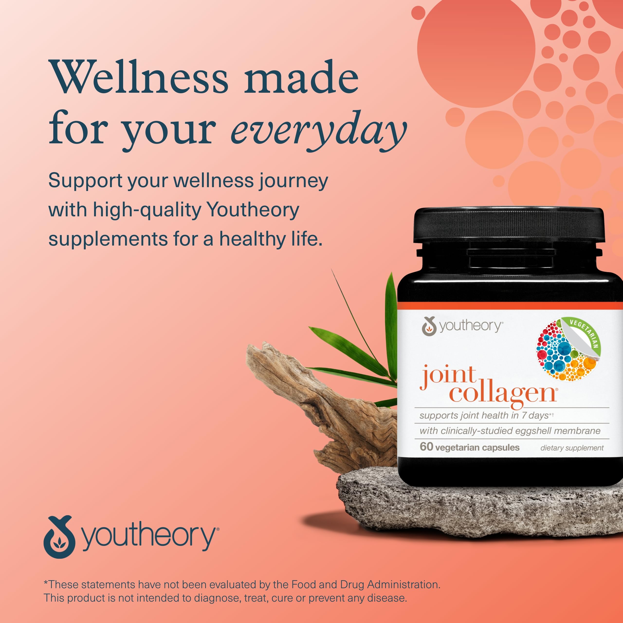 Uso diario con Youtheory Joint Collagen para mayor flexibilidad potencial.