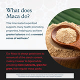 Ingredientes clave: maca peruana en Youtheory Maca para Hombres para apoyo potencial de energía.
