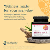 Uso diario de Youtheory Maca para mujeres: energía suave y balance emocional