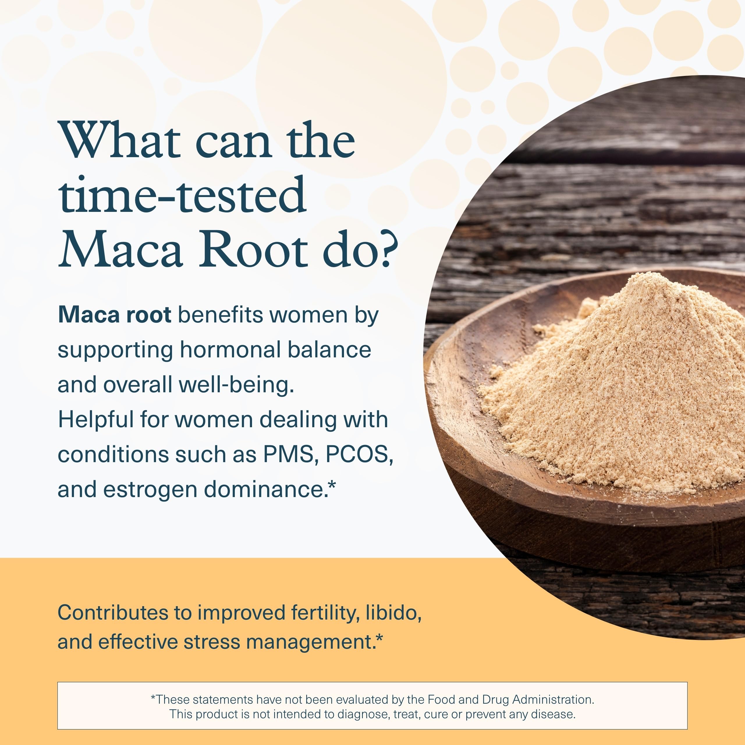 Maca vegana Youtheory, libre de lácteos y soja para diversas dietas