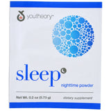 Youtheory polvo para dormir sabor limón-lima, ideal para ritual relajante nocturno