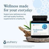 Youtheory presentacion caja compacta para almacenamiento práctico.